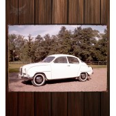 Металлическая табличка Saab 96 582